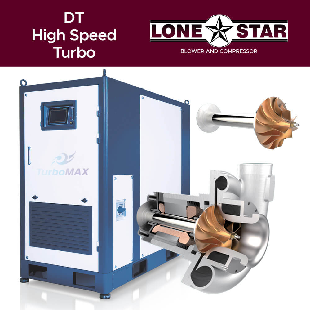 DT High Speed Turbo Blower Lone Star Blower