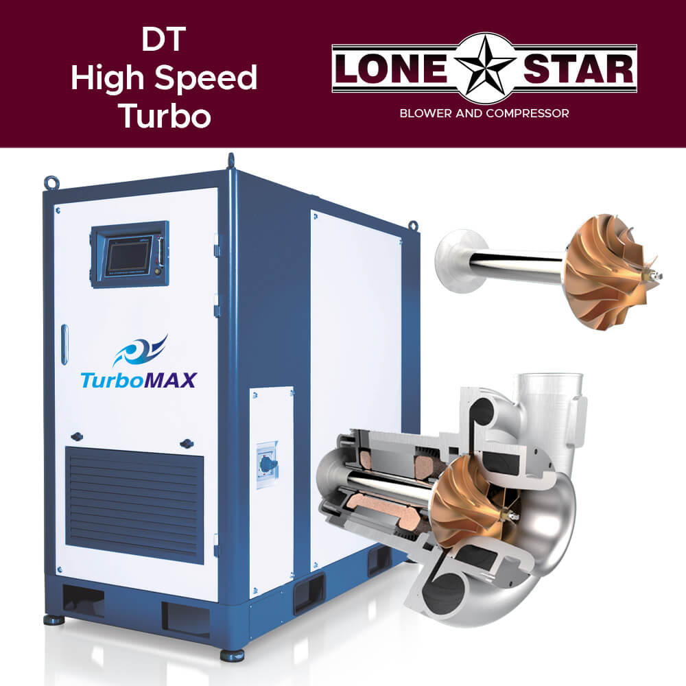 DT High Speed Turbo Blower Lone Star Blower