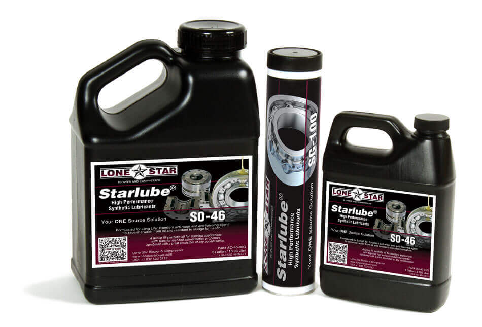 Lone Star Starlube Lubricants for Blowers and Compressors