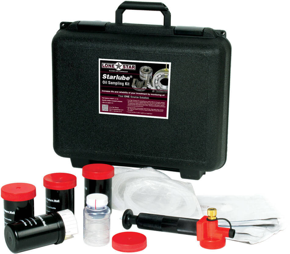 Lone Star Starlube Oil Sampling Kit for Blowers and Compressors