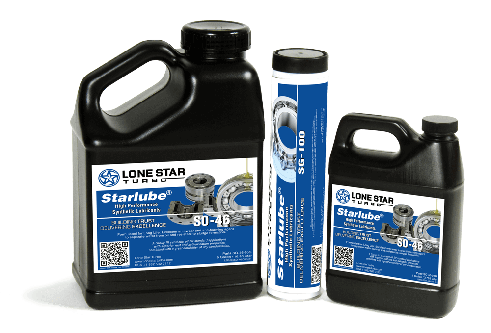 Lone Star Starlube Lubricants for Blowers and Compressors