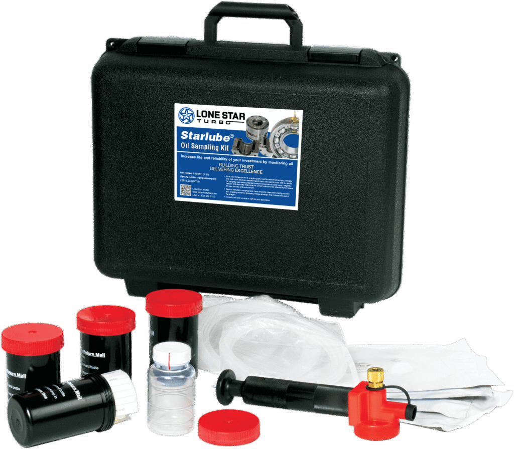 Lone Star Starlube Oil Sampling Kit for Blowers and Compressors